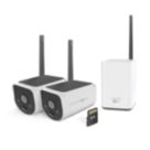 Swann MaxRanger SWNVK-MR4KSD2 64GB 6-Channel 4K Long Range Security Camera System & 2 x 4K Indoor & Outdoor Cameras