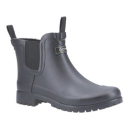 Cotswold Blenheim Ankle Size 4 Womens Black Non Safety Wellies