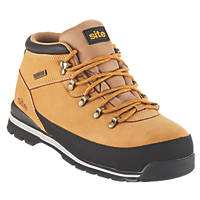 Site Meteorite   Safety Boots Tan Size 9