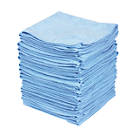 Microfibre Cloths Blue 380mm x 380mm 50 Pack