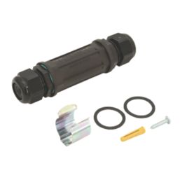 Hylec TeeTube 2-Entry 5-Pole In-Line Cable Connector