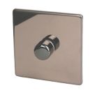 Varilight V-Dim 1-Gang 2-Way  Dimmer Switch  Polished Bronze