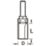 Trend TR30X1/2TC 1/2" Straight Guided Profiler Router Cutter 19.1mm x 50mm
