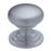 Fingertip Design  Victorian Cupboard Knob Satin Chrome 38mm