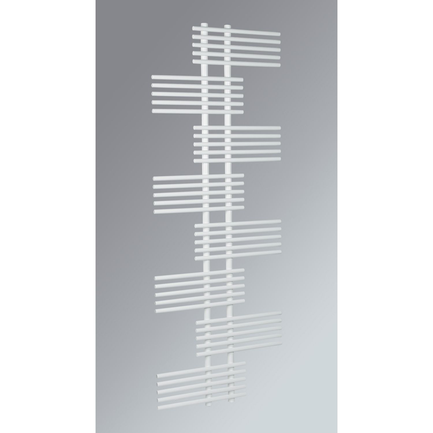 Ximax Parallel Rail 1762mm x 650mm 2368BTU White Vertical Designer Radiator (62690)