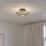 Eglo Midsumer Ceiling Light Black/Cream