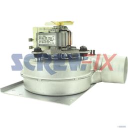 Worcester Bosch 87161207380 FAN & MOUNT PLATE ASSEMBLY