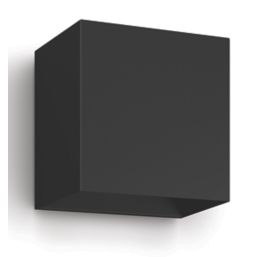 Philips Hue Resonate Outdoor LED Smart Down Wall Light Black 8W 590lm