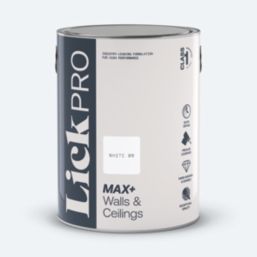 LickPro Max+ 5Ltr White 09 Eggshell Emulsion  Paint