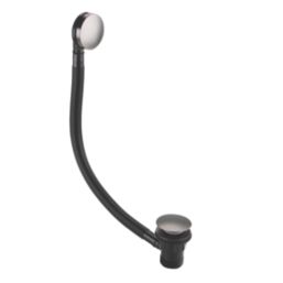 Bristan Clicker Waste Gun Metal Grey