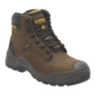 DEWALT Steelforge Size 6  Palm Brown Waterproof  Safety Boots