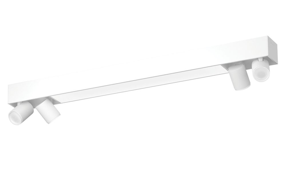 Philips Hue Centris RGB & White LED 4-Spot Ceiling Light White 6W 3250-4200lm