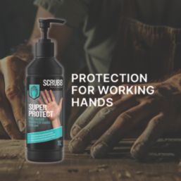 Scrubb Super Protect Pre-Work Hand Barrier Cream 1Ltr