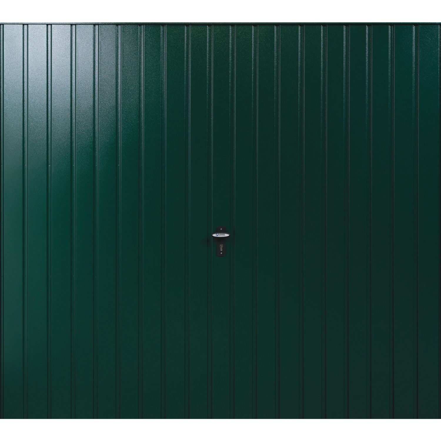 Gliderol Vertical 7' x 6' 6" Non-Insulated Frameless Steel Up & Over Garage Door Moss Green (626VP)