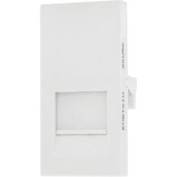 British General  Modular Slave Telephone Socket White