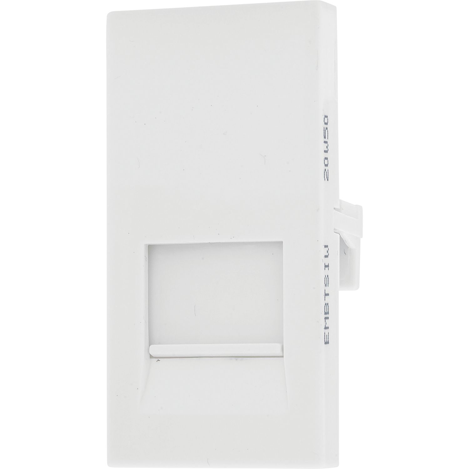 British General Modular Slave Telephone Socket White (626XG)