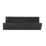 FloPlast RGS3B uPVC Square Gutter Black 114mm x 3m