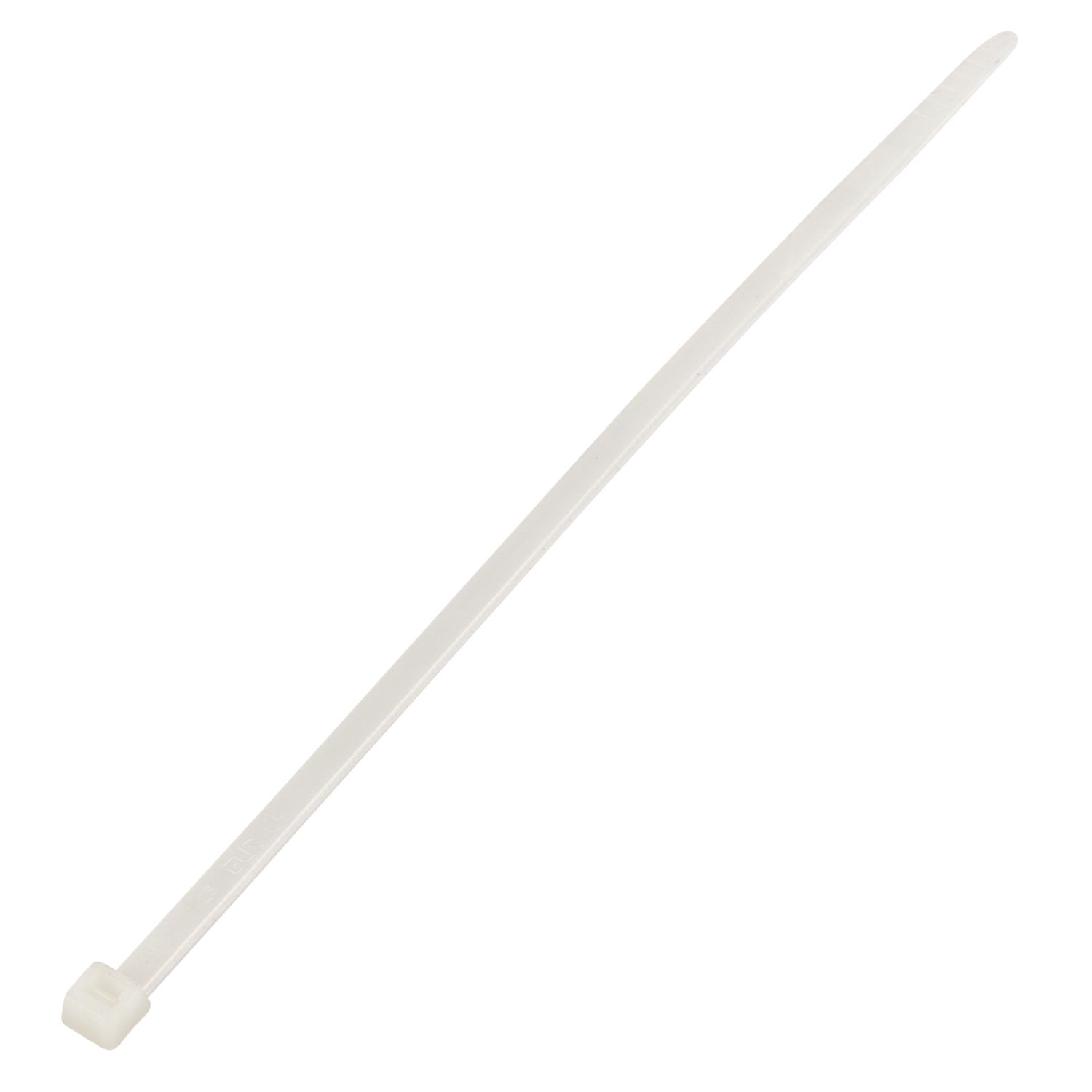Essentials Cable Ties Natural 200mm x 4.5mm 100 Pack (62734)