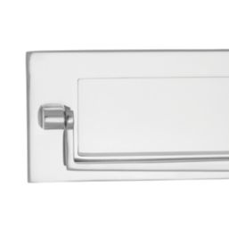 Carlisle Brass Victorian Letter Plate Polished Chrome 256mm x 79mm