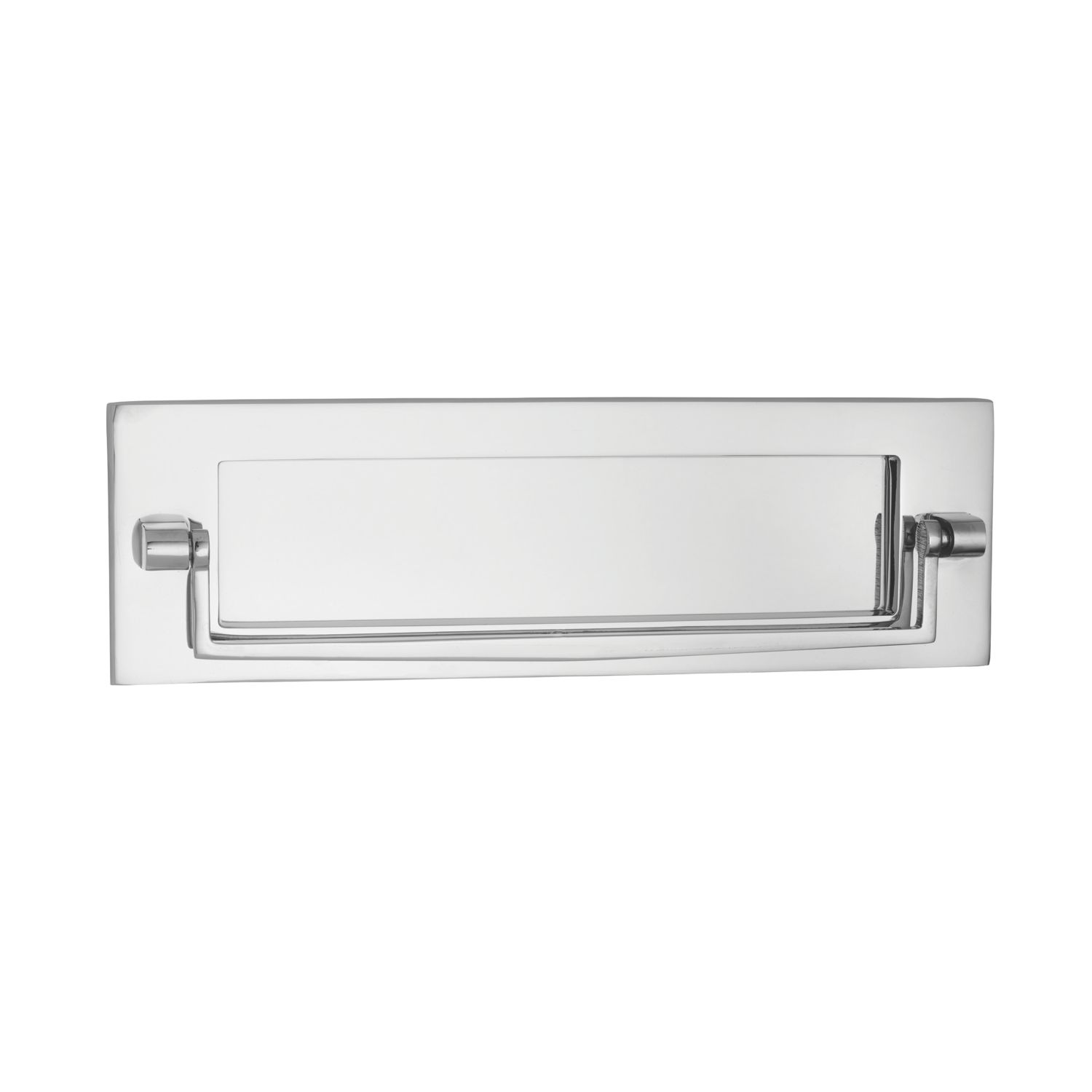 Carlisle Brass Victorian Letter Plate Polished Chrome 256mm x 79mm (62738)