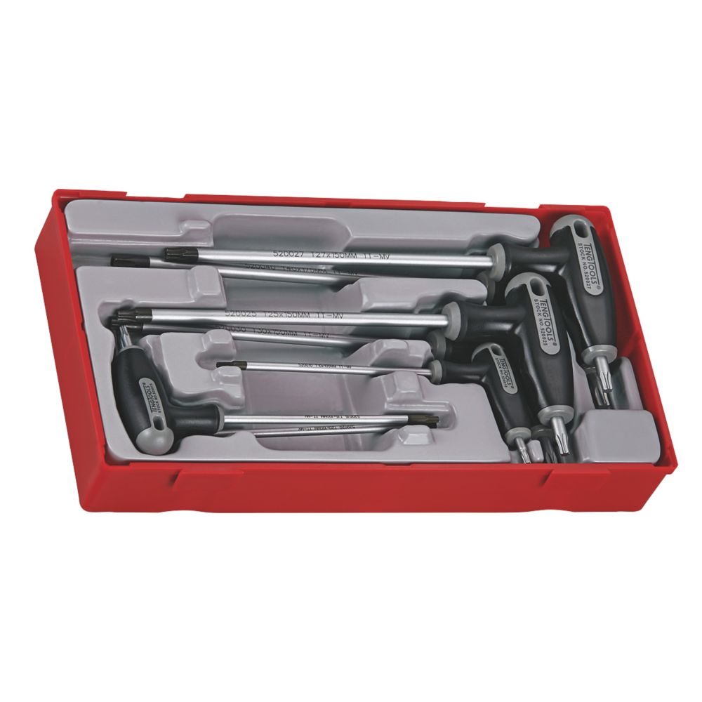 Teng Tools TTTX7 TX THandle TX Key Set 7 Pieces Screwfix
