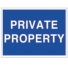 "Private Property" Sign 250mm x 350mm