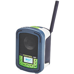 Festool 202112 230V or 10.8/18V DAB+ / FM Bluetooth Site Radio