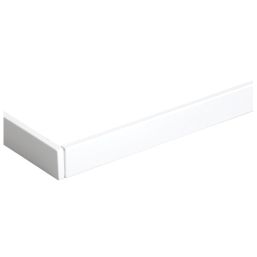 Milan Rectangular Shower Tray Riser Kit White Gloss 15mm