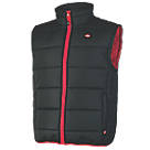 Lee Cooper LCVST706 Quilted Padded Vest Black X Large 44" Chest