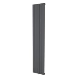 Ximax Edward 1800mm x 345mm 2338BTU Anthracite Vertical Designer Radiator
