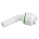 Flomasta  Plastic Push-Fit Equal 135° Spigot Elbow 15mm