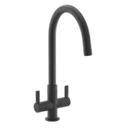 Streame by Abode Neo Dual-Handle Mono Mixer Matt Black