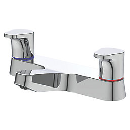 Ideal Standard Cerabase Deck-Mounted Dual Control Bath Filler Chrome