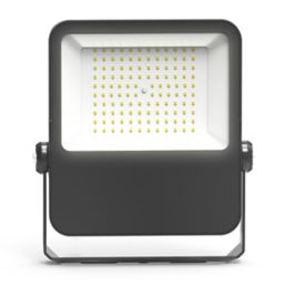 4lite  Outdoor LED Floodlight Black 100W 11500lm