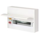 Deta PE1018S 18-Module 15-Way Part-Populated  Main Switch Consumer Unit with SPD