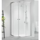Triton Neo Six  Framed Quadrant Shower Enclosure  Chrome  1000mm x 800mm x 1850mm