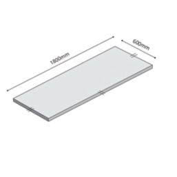 Maia  Beige Sparkle Composite Kitchen Worktop 1800mm x 600mm x 28mm