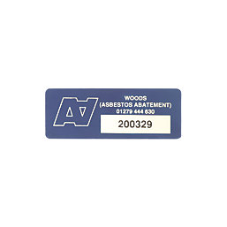 Asset Protect  Asset Tags Blue 19mm x 51mm 100 Pack