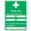 "First Aider" Notice Sign 200mm x 150mm