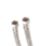 Hep2O Push-Fit Connection Flexible Tap Connectors 15mm x 1/2" x 500mm 2 Pack