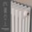 Flomasta 600mm x 605mm 3386BTU White Horizontal 4 Column Radiator
