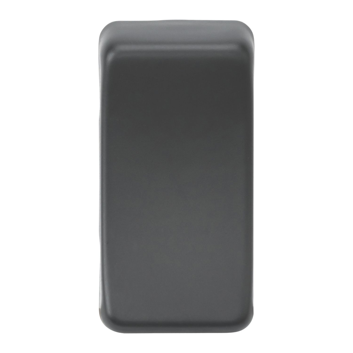 Knightsbridge Blank Switch Cover Anthracite (628CR)