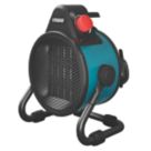 Refurb Erbauer  2500W Electric Portable PTC Workshop Heater Blue/Black