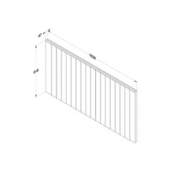 Forest Vertical Board Closeboard  Fence Panels Natural Timber 6' x 3' Pack of 20