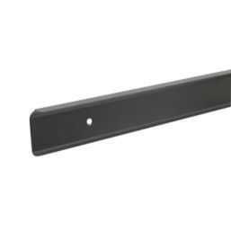 Unika Worktop Corner Joint Matt Black 630mm x 30mm