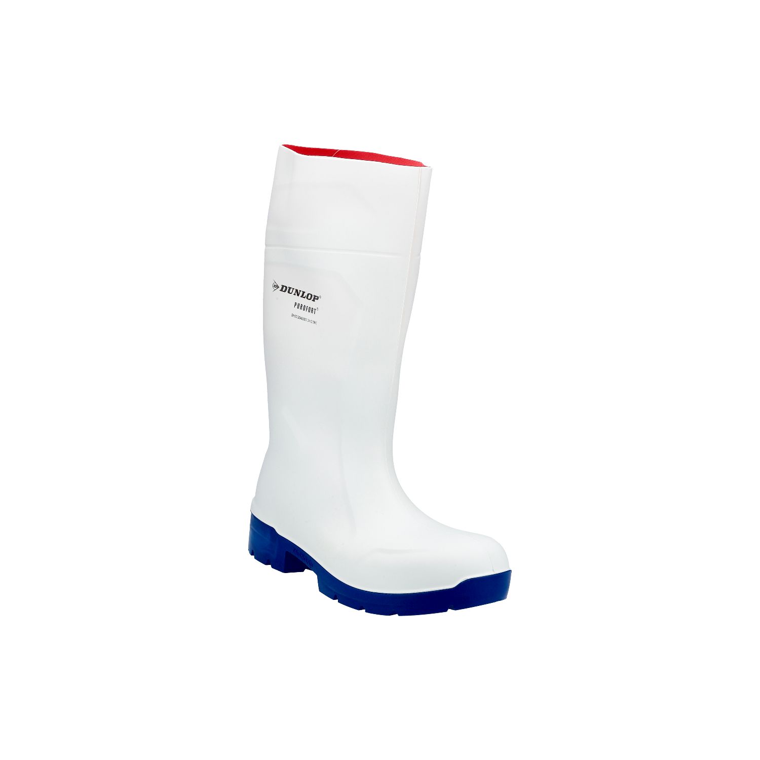 Dunlop Food Pro Size 7 White Steel Toe Cap Safety Wellies (628JX)