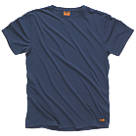Scruffs Worker Short Sleeve T-Shirt Navy Large 44" Chest