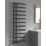 Reina 1412mm x 500mm 2020BTU Black Flat Designer Towel Radiator
