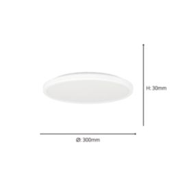 Eglo Rovito-Z RGBW LED Smart Ceiling Light White 13.9W 1750lm