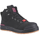 Hard Yakka W 3056 Metal Free Ladies Safety Boots Black Size 3